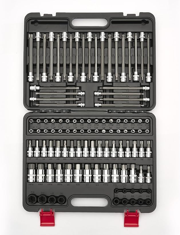 KOOPOOL 107 Piece socket Tamper Storage